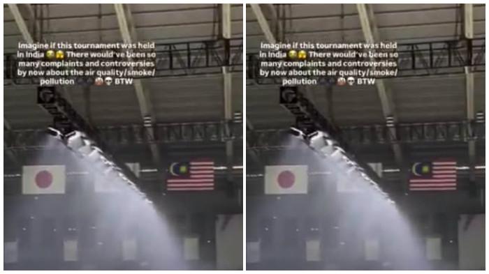 KELUHKAN KABUT ASAP - Pebulutangkis tunggal putri India, Ashmita Chaliha, menyampaikan keluhan soal kabut asap ketika bertanding di Pontianak Indonesia Masters 2026 melalui unggahan cerita di akun Instagram miliknya, @ashmichaliha, Rabu (2/9/2026).