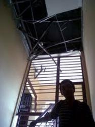 Atap Bangunan SDIT Al Musabbihin Roboh
