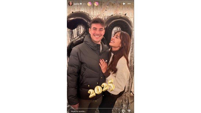 Aurelie Moeremans umumkan pernikahannya.