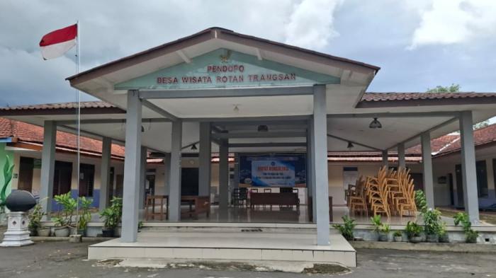 BALAI DESA TRANGSAN - Pendopo balai Desa Trangsan, Kecamatan Gatak, Kabupaten Sukoharjo, Rabu (18/2/2026).