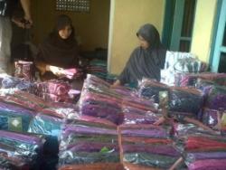 Permintaan Jilbab Khas Gresik Meningkat Selama Musim Haji
