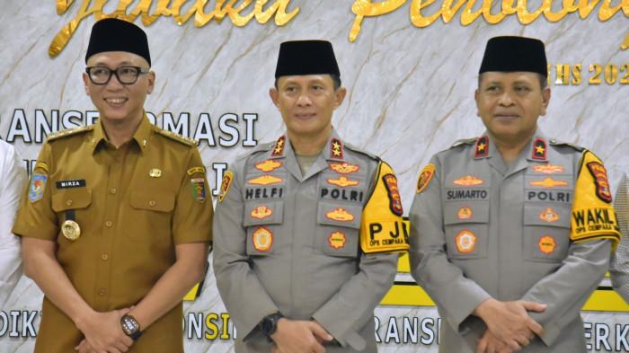 BUKA BERSAMA - Kapolda Lampung Irjen Pol Helfi Assegaf