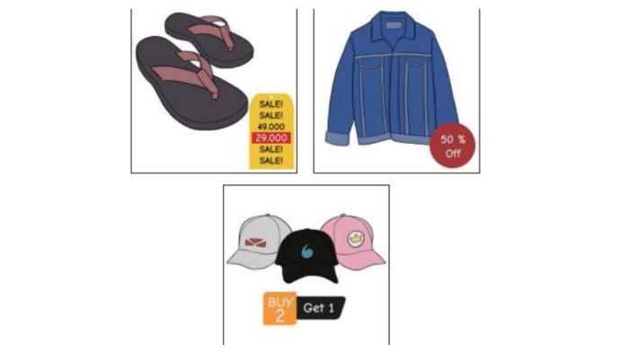 SOAL KUNCI JAWABAN - Tangkapan layar buku English for Nusantara, Bahasa Inggris kelas 9 Kurikulum Merdeka, Picture 4.6 Things On Sale pada soal halaman 231.