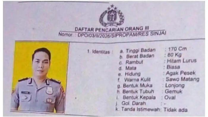 JADI DPO - Brigpol FP jadi Daftar Pencarian Orang (DPO) Polres Sinjai. Brigpol Fachrul keberatan dijadikan DPO