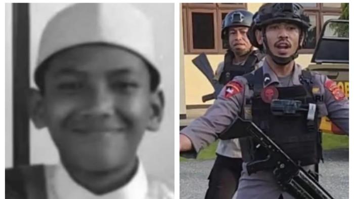 PERCEPAT PEMBERKASAN - Polda Maluku mempercepat proses pemberkasan kasus dugaan penganiayaan yang dilakukan oknum anggota Brimob Bripda Masias Siahaya hingga menewaskan seorang siswa madrasah tsanawiyah (MTs) inisial AT (14) di Tual, Maluku. AT tewas dihantam helm saat patroli balap liar pada Kamis (19/2/2026).