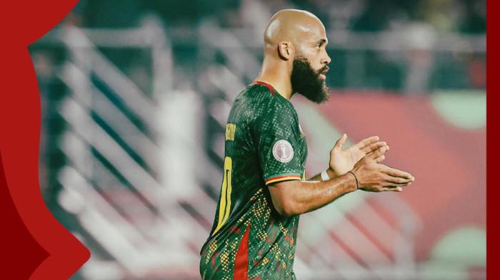 ANDALAN MU - Pemain Manchester United, Bryan Mbeumo, dalam pertandingan bersama Timnas Kamerun di laga pembuka Grup F Piala Afrika 2025 menghadapi Gambon, Kamis (25/12/2025). (Instagram Federasi Afrika - 25/12/2025) 