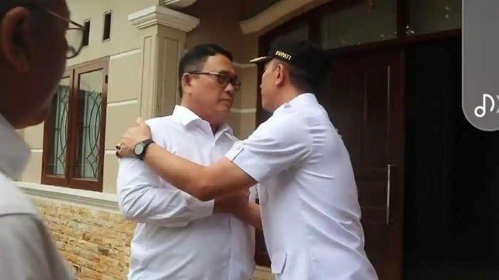 Bupati Lebak Hasbi Jayabaya dan wakil