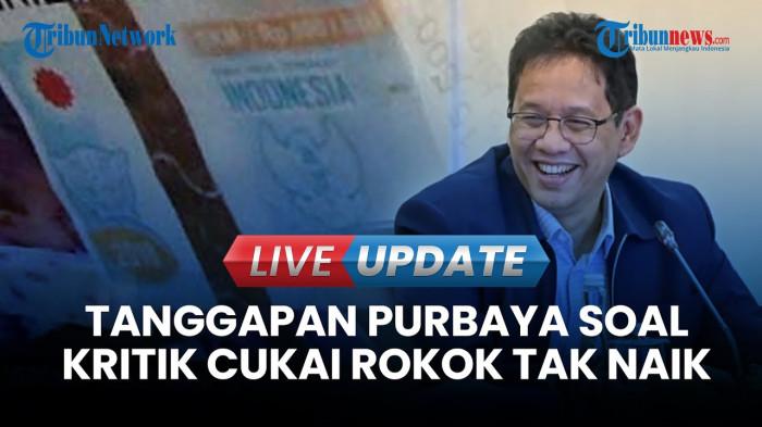 CUKAI ROKOK - Menteri Keuangan RI Purbaya Yudhi Sadewa. Ia menegaskan pihaknya tidak masalah diprotes sejumlah aliansi masyarakat sipil buntut kebijakannya tidak menaikkan cukai rokok.