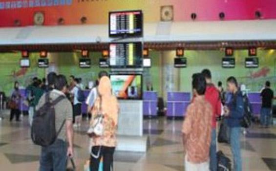 Bandara SMB II Tambah Delapan Konter Check-in