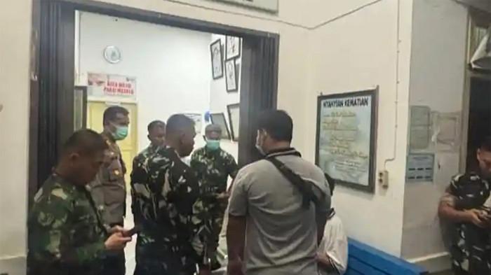 CALON PRAJURIT MENINGGAL - Suasana Ruang Instalasi Forensik dan Medikolegal RSUD Dr Djasamen Saragih Pematangsiantar yang dikabarkan menerima jenazah siswa calon prajurit TNI AD, Senin (20/7/2026) malam.