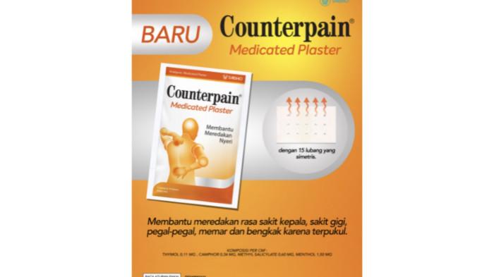 Counterpain Medicated Plaster.