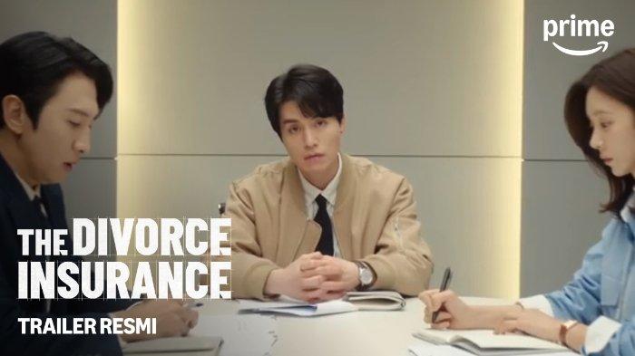 DRAKOR TERBARU - Cover trailer drakor The Divorce Insurance yang dirilis Prime Video Selasa (18/3/2025).