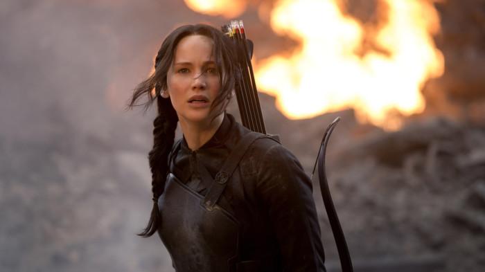 Cuplikan adegan film The Hunger Games: Mocking Jay Part 1 yang dirilis Prime Video
