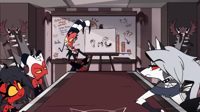 Cuplikan adegan serial Helluva Boss Season 1 & 2 yang dirilis Prime Video