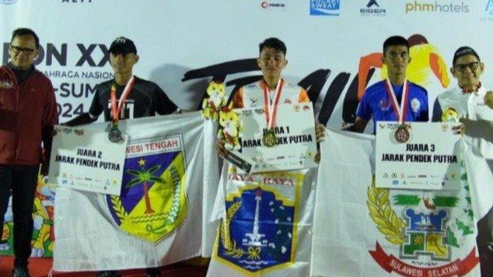 DKI Jakarta Sabet Gelar Juara Umum Lari Trail Eksibisi PON XXI Aceh-Sumut 2024