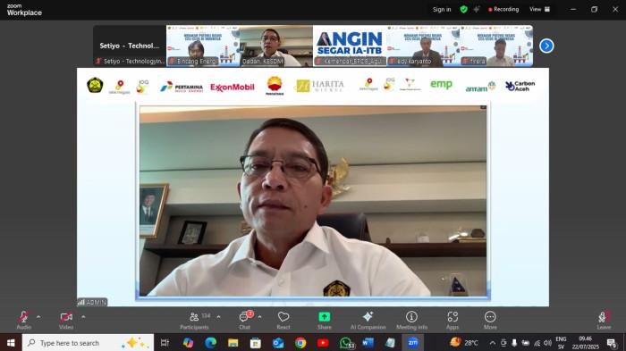 Program CCS/CCUS Dinilai Jadi Peluang Pemerintah Percepat Target Net Zero Emission