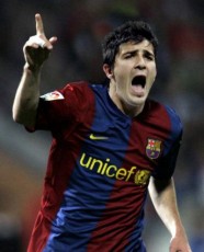 David Villa Cetak Gol Kedua Spanyol ke Gawang Honduras