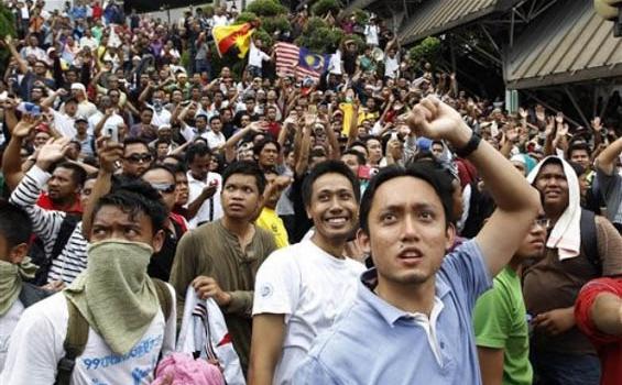 Malaysia Tangkap 1.400 Demonstran