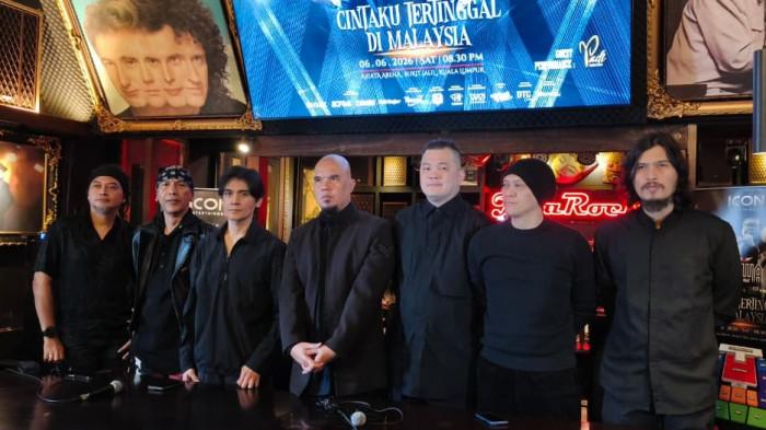 KONSER DEWA 19 - Dalam jumpa pers, grup band Dewa 19 mengumumkan rencana konser di Malaysia Axiata Bukit Jalil, Malaysia, pada 6 Juni 2026.