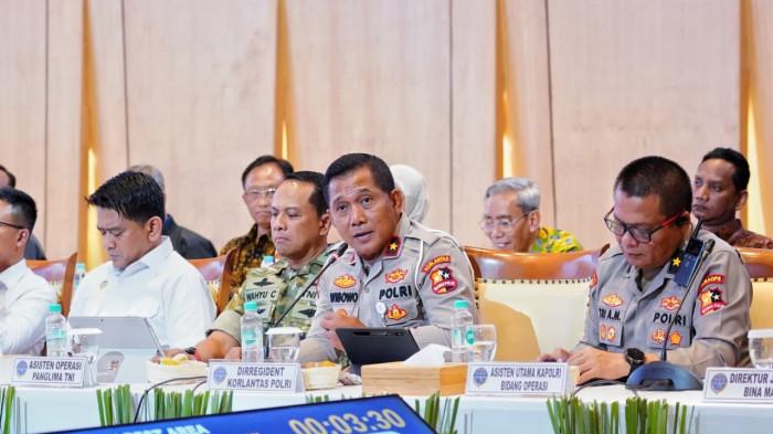 Dirregident Korlantas Polri Brigjen Pol Wibowo melalui program Polantas Menyapa