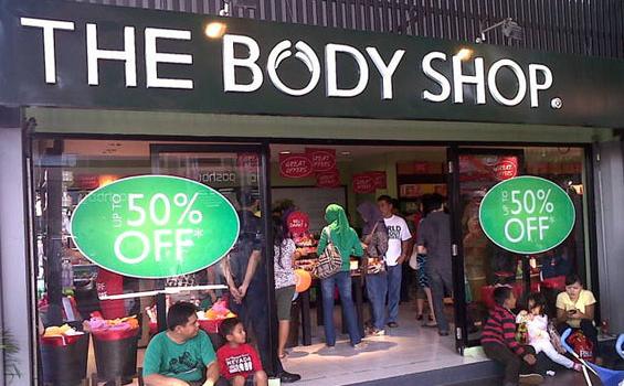 The Body Shop Diskon 50 Persen di PRJ