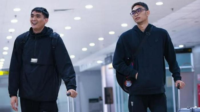 DONI DAN RIVAN - Doni Haryono (kanan) dan Rivan Nurmulki (kiri), dua penggawa Timnas Voli Putra Indonesia yang musim ini bermain di Liga Voli Thailand 2025/2026.