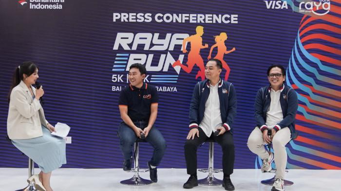 Dorong Pertumbuhan Ekonomi Digital di Surabaya, Bank Raya Jadi Sponsor Raya Run-2
