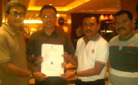 PSSI Sultra dan Sulbar Dukung Erwin Aksa (Foto)