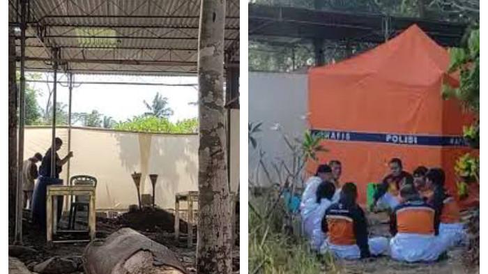 PROSES EKSHUMASI - Ekshumasi makam Sutrimo di Banyumas menarik perhatian warga yang berbondong-bondong datang menyaksikan.