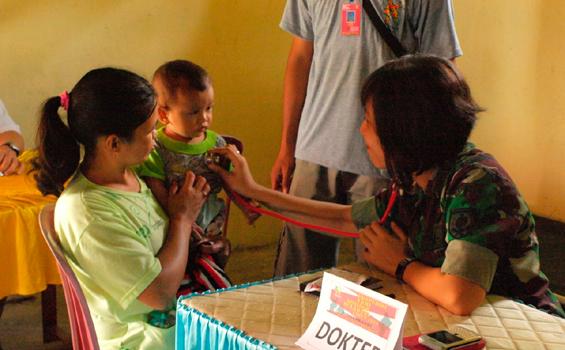 Tim Ekspedisi NKRI Sulawesi Gelar Pengobatan Gratis