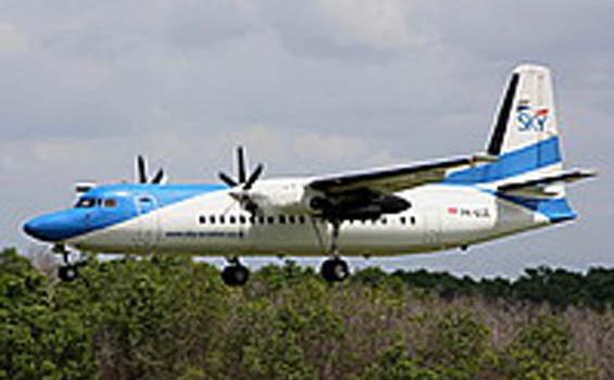 Pesawat Sky Aviation ke Pangkalpinang Delay Dua Jam