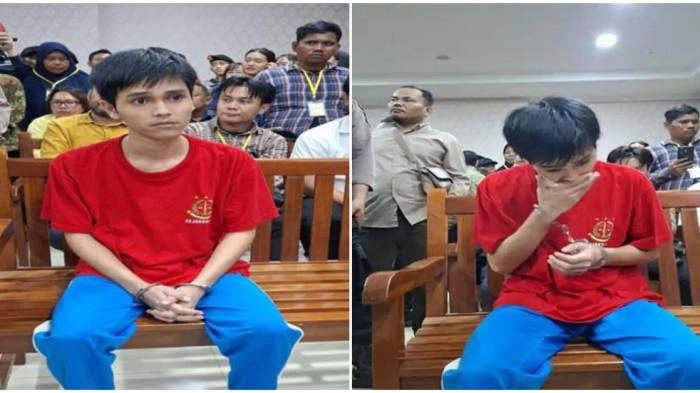 SIDANG VONIS - Fandi Ramadhan, ABK kapal Sea Dragon, menjalani sidang vonis di Pengadilan Negeri Batam, Kepulauan Riau, pada hari Kamis, (5/3/2026).