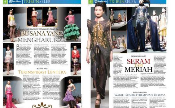 Fashion Show Bertema Budaya Peranakan Tionghoa