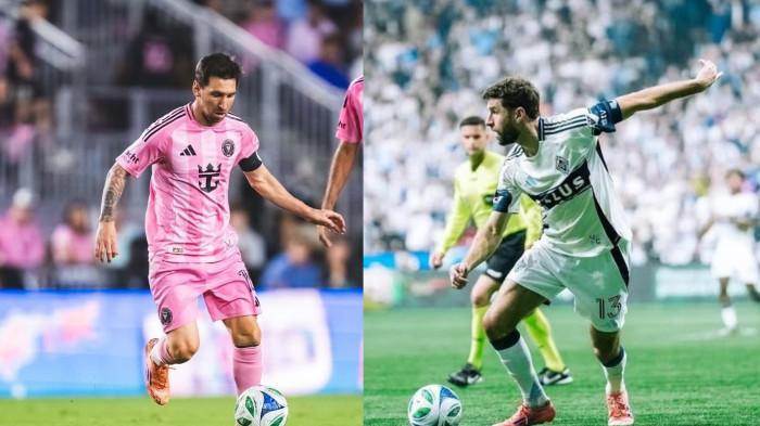 MESSI DAN MULLER- Final MLS mempertemuan antara Lionel Messi dari Inter Miami dan Thomas Muller dari Vancouver Whitecaps.
