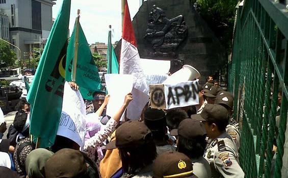 Puluhan Pemuda GPI Kecam Pembantaian Etnis Rohingnya