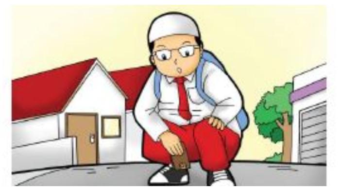 Gambar pada Soal Buku PAI dan Budi Pekerti Kelas 2 Halaman 73