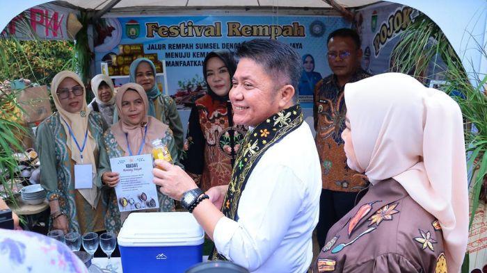 Gubernur Herman Deru Buka Festival Rempah Sumsel 2025, Dorong Komitmen Hilirisasi Produk Lokal