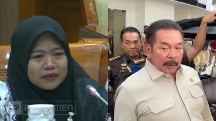 GURU JADI TERSANGKA - Guru SD Tri Wulansari jadi tersangka setelah mencukur rambut siswanya yang pirang. Ia kemudian mengadu ke Komisi III DPR RI soal kasus yang dihadapinya, hingga sampai ke Jaksa Agung, ST Burhanuddin.