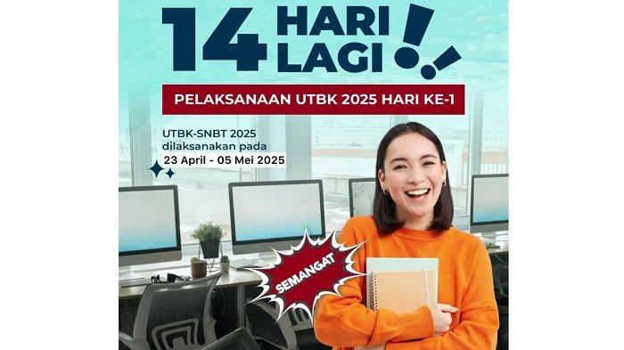 H-14 UTBK-SNBT Dilaksanakan, Cek Lokasi Pusat UTBK 2025