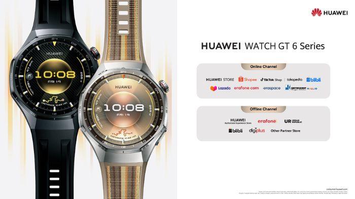 HUAWEI WATCH GT 6 sudah bisa dibeli secara online dan offline