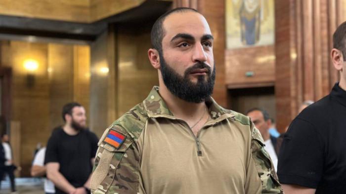 Hayk Gasparyan, Komandan unit paramiliter etnis Armenia