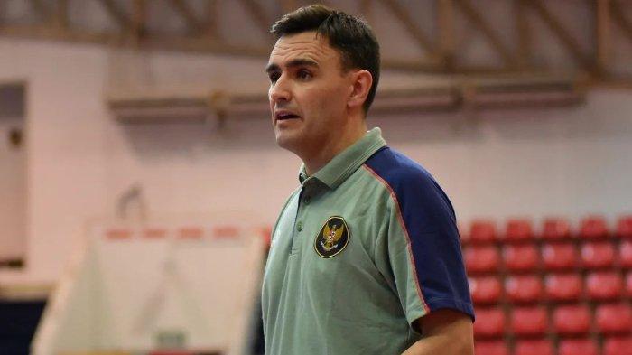 Pelatih Futsal Timnas Indonesia asal Spanyol, Hector Souto, saat turnamen Piala AFF Futsal 2024 di Thailand.