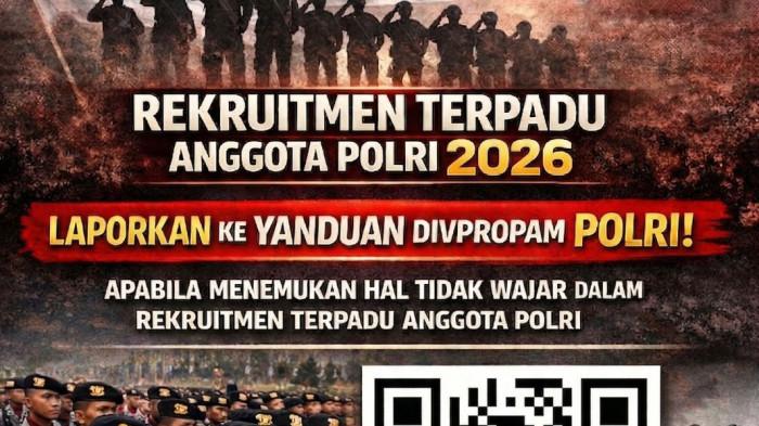 Imbauan waspada perekrutan Polri
