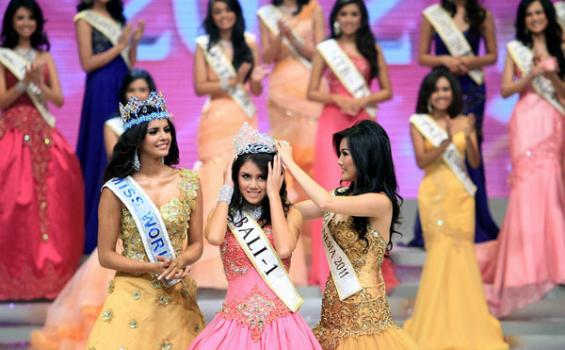 Ines Putri Tak Menyangka Jadi Miss Indonesia 2012