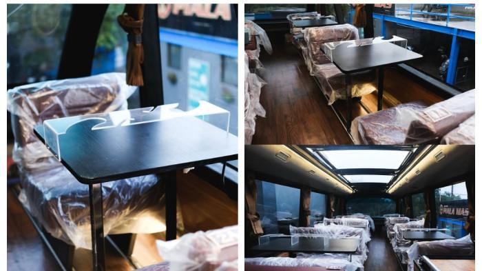Interior bus double decker Piala Mas OK