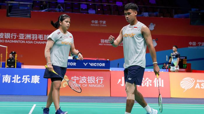 LOLOS - Pebulutangkis ganda campuran Indonesia, Jafar Hidayatullah/Felisha Alberta Nathaniel Pasaribu, berhasil melangkah ke babak 16 besar Badminton Asia Championships (BAC) 2026 usai mengalahkan wakil Hong Kong, Chan Yin Chak/Ng Tsz Yau, melalui pertarungan tiga gim dengan skor 21-9, 15-21, 21-15, Selasa (7/4/2026). dok: PBSI