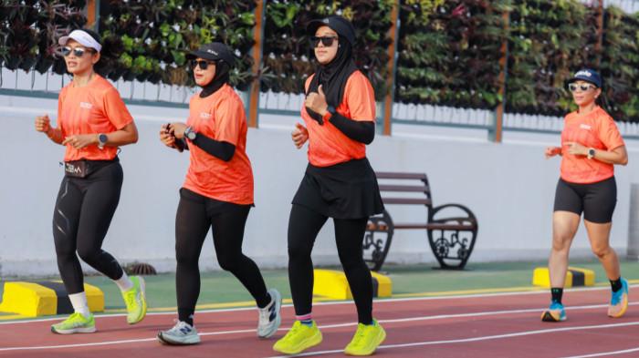 JOGGING TRACK SOLO - Area jogging track yang berlokasi di Solo Square, Kamis (22/1/2026). Informasi mengenai area jogging track baru di Kota Solo.