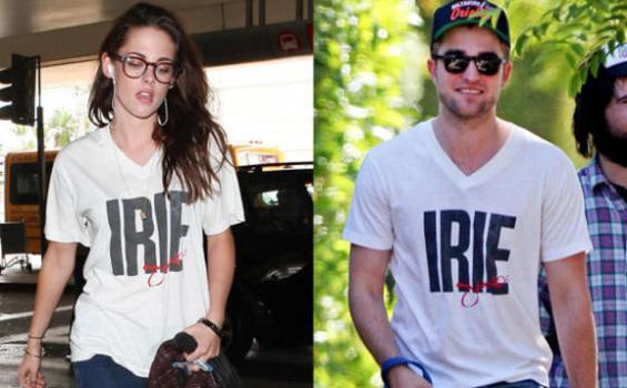 Kristen Stewart Masih Kenakan Kaos Robert Pattinson?
