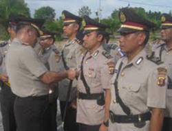 13 Perwira Polres Nunukan Bergeser