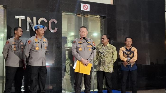 SIDANG ETIK - Keterangan Karo Penmas Divisi Humas Polri Brigjen Trunoyudo Wisnu Andiko memberikan keterangan terkait hasil sidang etik eks Kapolres Bima Kota AKBP Didik Putra Kuncoro di Gedung TNCC, Mabes Polri, Jakarta, Kamis (19/2/2026). Hasilnya, AKBP Didik resmi dipecat.